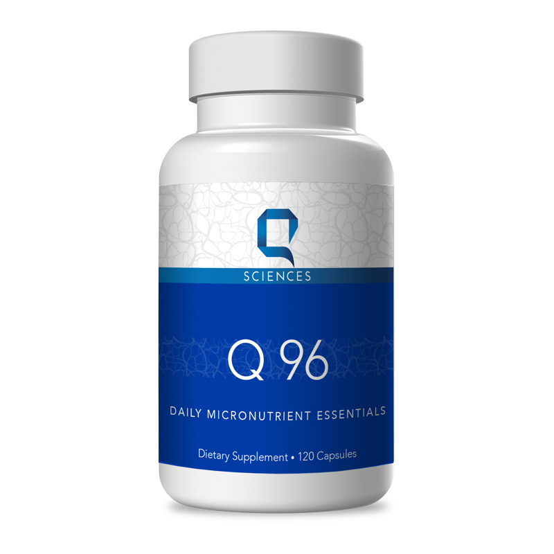 Q96 nutritional supplement bottle